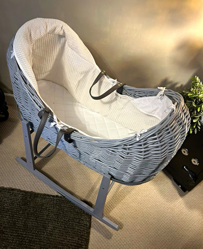 Clair lune grey wicker - de, oval