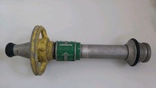 Vintage  fire hose nozzles,21." , cast aluminium.. ..statement piece. retro item