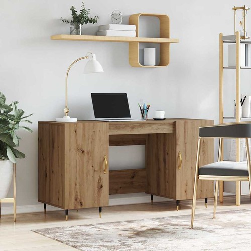 Modern wooden home office - wooden,