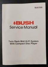 BUSH 9580 Twin Deck Midi Hifi