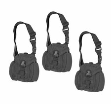 3 x Viper Tactical Maxi Utility Pouch in Grey Titanium MOLLE Webbing Bag Airsoft