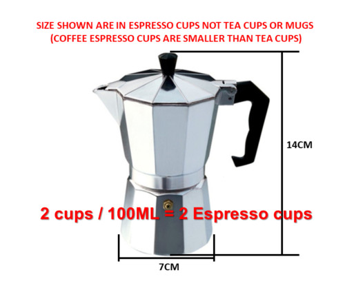 Italian espresso maker 2 - espresso, 1,