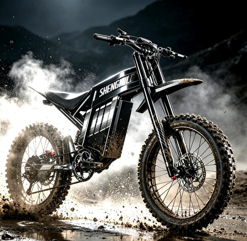 Long range electric bike - long, 19”