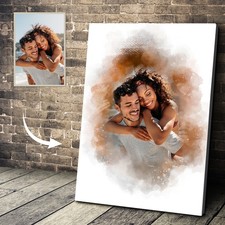 Watercolour Family Portrait