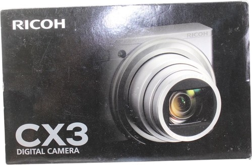 Ricoh cx3 digital camera - camera, black