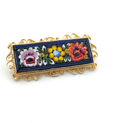 Vintage micro mosaic - vintage,