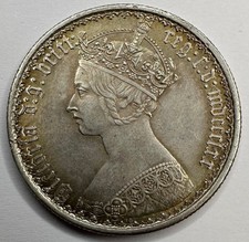 1870 Queen Victoria Silver