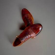 EDWARD GREEN For Paul Stuart | Leather Cap Toe Bluchers 10D | Made in England