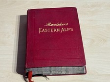 1907 baedeker eastern alps - baedeker's,