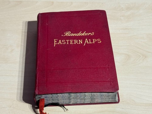 1907 baedeker eastern - eastern, alps