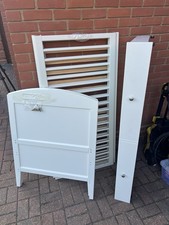 White Bed Frame With Underbed