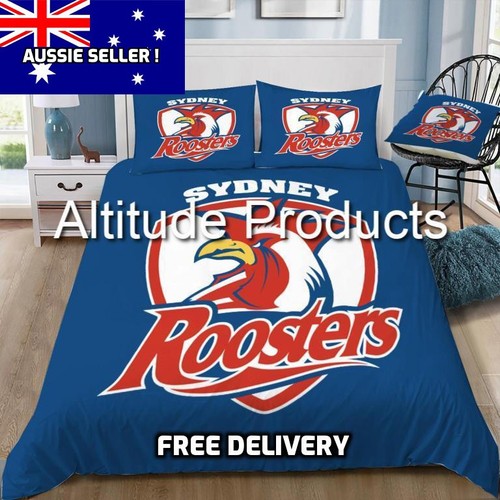 Sydney roosters logo doona - roosters,