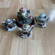 4 Mouse House Teapot Style