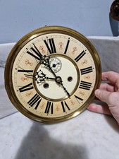 Antique Vienna Wall Clock Weight Driven Movement