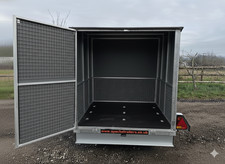 Grey Box Trailer 8x5x5 with Rear Door GVW 750KG Cube Pro 8x5 Apache Trailers