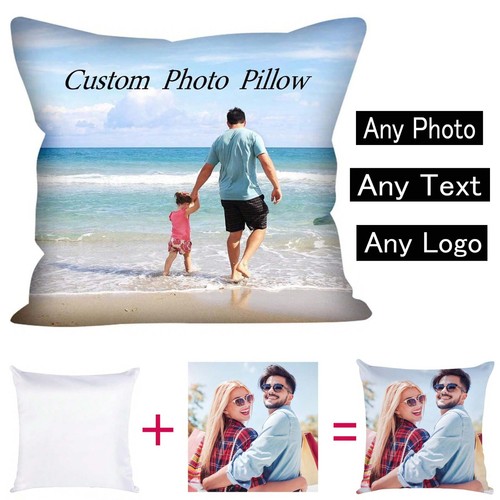 Personalised photo cushion - personalised,