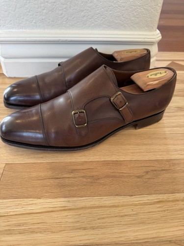 Edward green double monk strap - green,