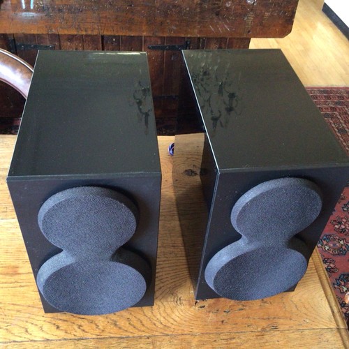 Yamaha speakers piano black - piano, a