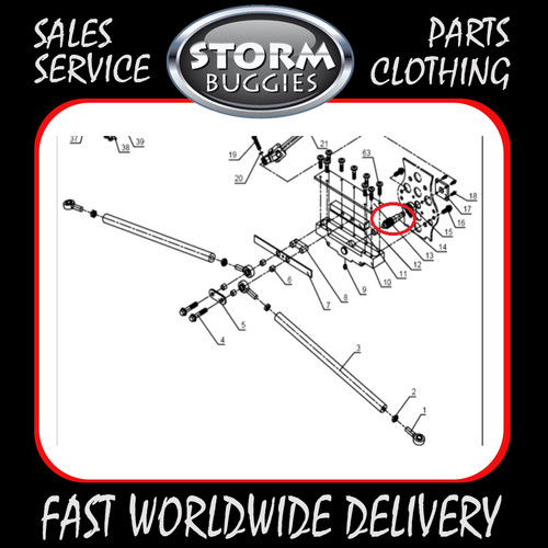 Gear shift steering 14 - gear,