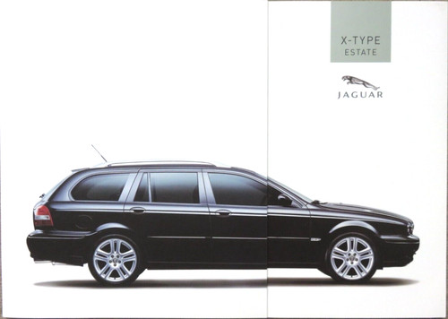 Jaguar type estate brochure - jaguar,