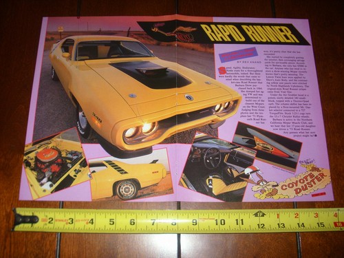 1971 plymouth road - runner,