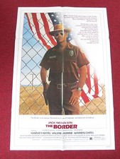 THE BORDER FOLDED US ONE SHEET