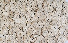 Natural Printed Wooden Buttons - Patterns Quotes Born in 2026/25/24/23/22/21/20