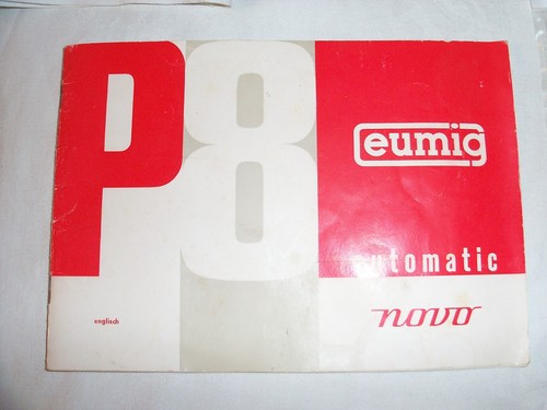 Instructions cine projector