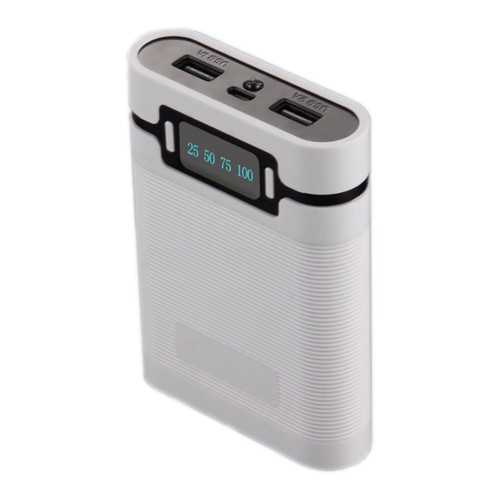Black white 2000mah 12000mah - black/white, 2000mah-12000mah