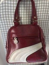Vintage burgundy puma leather - vintage,