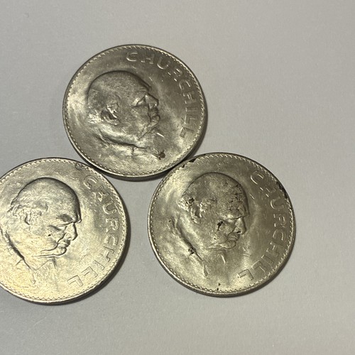 Churchill crown coins 1965 - churchill,