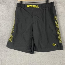 SPRAWL Shorts Mens Large Black
