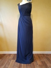 COAST Dress Sz 18 Navy sequin