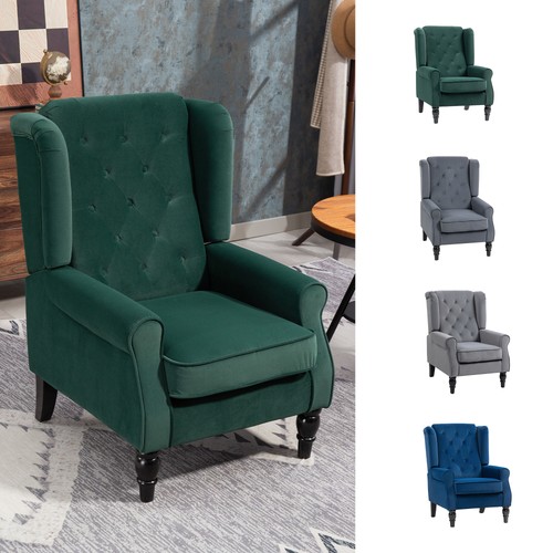 Accent chair wingback armchair - chair,