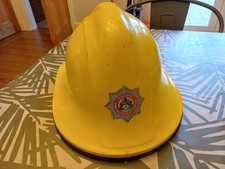 Rare Vintage Original Devon And Fire Rescue Fire Helmet