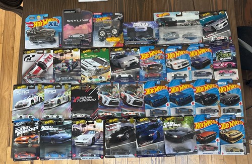 Hotwheels nissan skyline gtr - hotwheels,