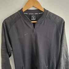Mens Nike Vapor Dri Fit Blackout Football Tracksuit Top Jacket - Black - Size S