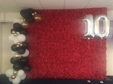 Flower Wall HIRE BIRMINGHAM red Rose, £25 Deposit & Remaining Due On Delivery