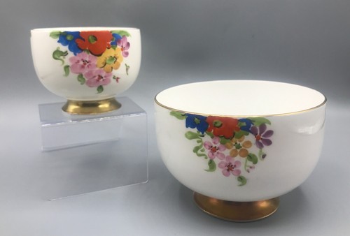 Two vintage carlton china - vintage,