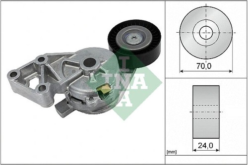 Belt tensioner ribbed - belt,