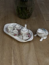 Vintage Porcelain Doll Tea Set