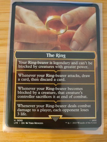 Mtg the ring 0013 lord - mtg,