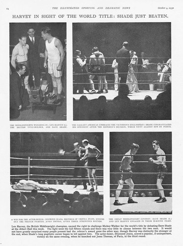 Boxing len harvey dave shade - harvey,