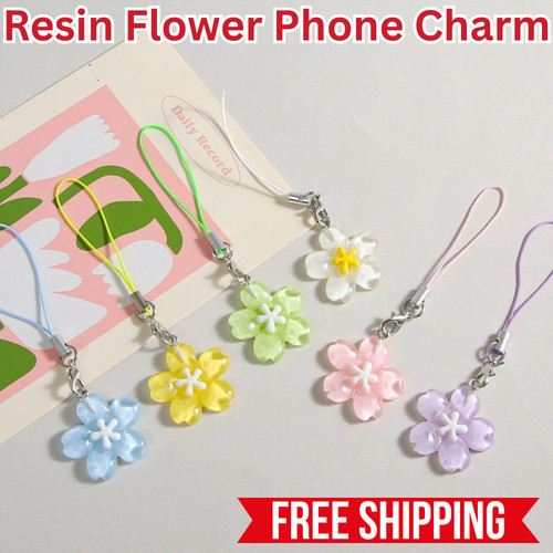 Colorful resin flower - resin,