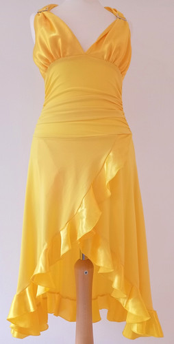 Dance dress yellow - xs,