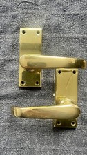 Vintage Brass Door Handles