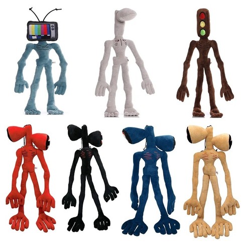 55cm bendable siren head plush - bendable,