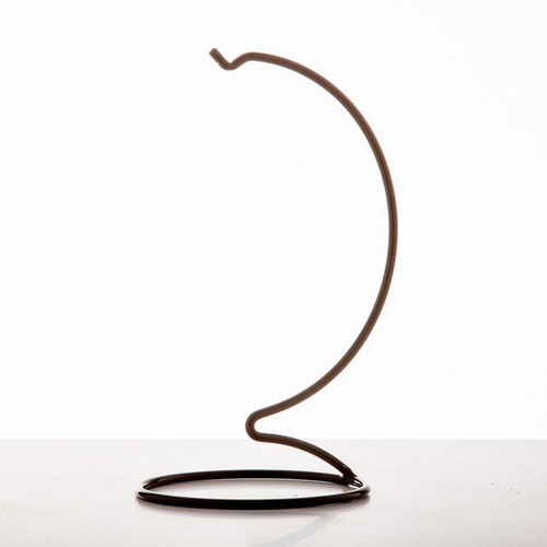 Sienna glass ornament - ornament, stand