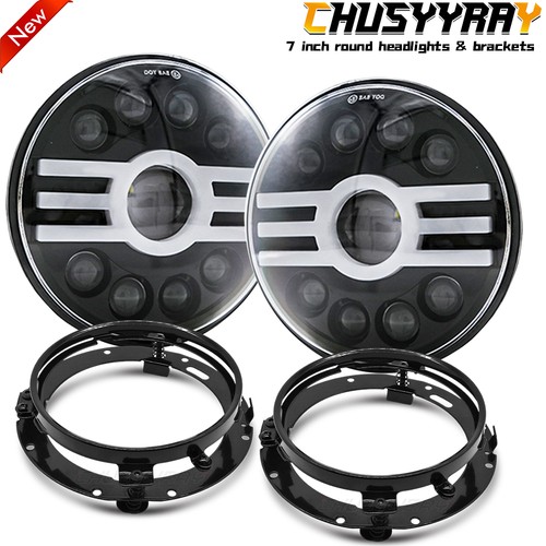 Inch round headlights - inch,