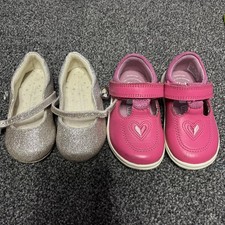 Girls Clark’s And Next Infant Size 4G Shoes